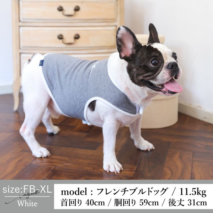 犬服犬服小型犬ドッグウェアペットウェアタンクトップ袖なしあす楽メール便送料無料誕生日記念日母の日父の日ギフトプレゼント贈り物ラッピングコットン綿日本製洋服嫌い苦手初心者パピー介護犬老犬飼い始めVagueロゴ