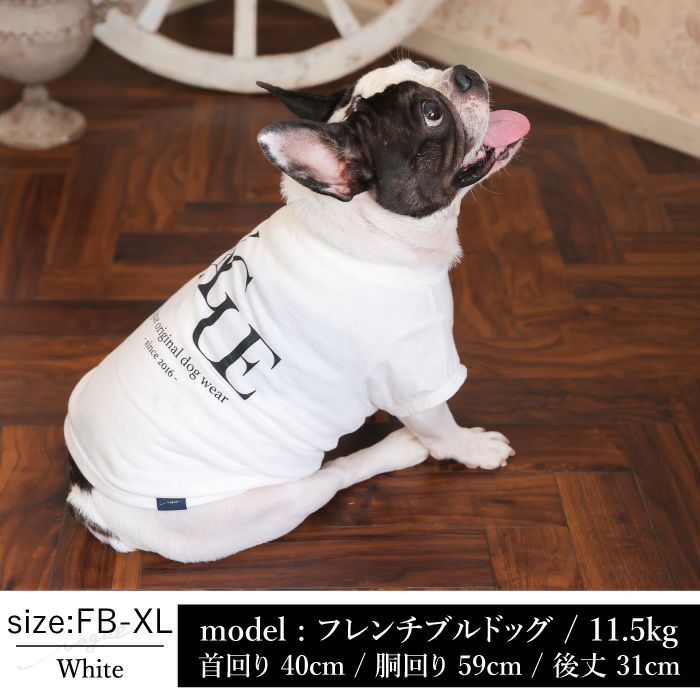 Vague 犬 服 洋服 ドッグウェア ペットウェア 小型犬 ダックス フレブル お揃い ペアルック Tシャツ 春 夏 秋 コットン 綿 かわいい おしゃれ 