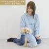 【レディース飼い主用】ペアルックお揃い犬洋服犬の服ドッグウェア小型犬ペットウェアフレブルあす楽送料無料誕生日記念日母の日父の日春夏ギフトプレゼントラッピング無料犬友カジュアル綿コットン日本製パーカーフード