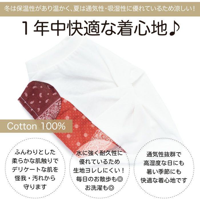 【ポイント20倍】ラッピング無料ペアルックお揃い犬服洋服犬服犬の服ドッグウェアペットウェア小型犬パピーフレブルダックスあす楽メール便送料無料誕生日記念日父の日母の日ホワイトデーギフト贈り物プレゼント日本製綿Tシャツバンダナペイズリー