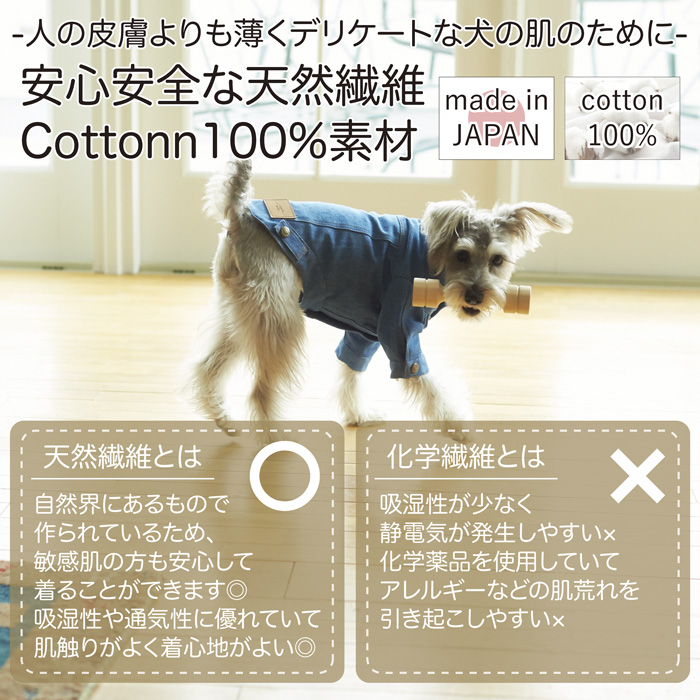 【ポイント20倍】☆楽天ランキング1位☆ラッピング無料犬服犬服洋服犬の服ドッグウェアペットウェア小型犬ダックスあす楽メール便送料無料冬誕生日記念日父の日母の日ホワイトデーギフトプレゼントラッピング綿デニムジャケット日本製かっこいいお洒落