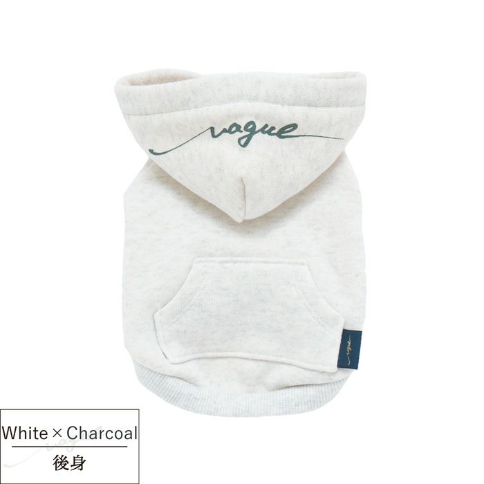 Vague print hoodie | Vague