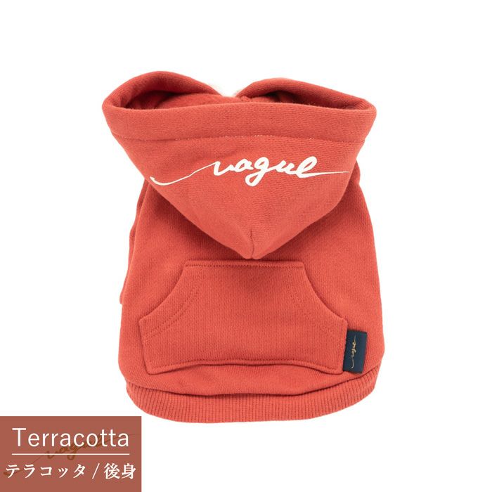 Vague print hoodie | Vague