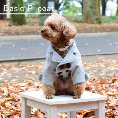 【ポイント20倍】ラッピング無料犬服洋服犬服犬の服ドッグウェアペットウェア小型犬防寒寒さ対策冬あす楽メール便送料無料誕生日記念日父の日母の日ホワイトデーギフトプレゼントメッセージカード日本製綿コットンPコートアウター暖かい