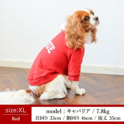 Vague 犬 服  洋服 ドッグウェア ペットウェア お揃い ペアルック 小型犬 ダックス フレブル スウェット トレーナー 春 秋 冬 おしゃれ かわいい